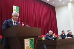 ВЫСТУПЛЕНИЕ ПРЕЗИДЕНТА РА РАУЛЯ ХАДЖИМБА НА РАСШИРЕННОЙ ВСТРЕЧЕ  С ОБЩЕСТВЕННОСТЬЮ СТРАНЫ