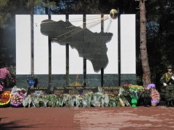 В честь героев из села Лдзаа – мемориал славы