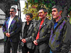 Встреча с чеченскими добровольцами