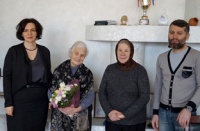 ЭЛЬВИРА АРСАЛИЯ ПОЗДРАВИЛА С ЮБИЛЕЕМ ЗОЮ АДЖИНДЖАЛ