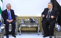 Президент Абхазии Рауль Хаджимба встретился со Спикером Народного Собрания Сирии Хаммудом ас-Сабаг