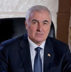 РАУЛЬ ХАДЖИМБА ПОЗДРАВИЛ  ЛЕОНИДА ТИБИЛОВА С ЮБИЛЕЕМ