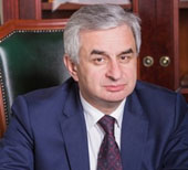 РАУЛЬ ХАДЖИМБА ПОЗДРАВИЛ  ЛЕОНИДА ТИБИЛОВА С ЮБИЛЕЕМ