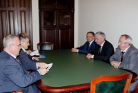 Президент Абхазии Рауль Хаджимба принял заместителя секретаря Совета безопасности РФ Рашида Нургалиева