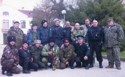 Правопорядок обеспечивали и казаки из Абхазии