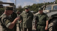 ПРЕЗИДЕНТ РА АСЛАН БЖАНИЯ ПОСЕТИЛ ПОЛИГОН «ЦАБАЛ»