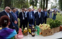 ПРЕЗИДЕНТ РЕСПУБЛИКИ АБХАЗИЯ Р. ХАДЖИМБА  ПОЗДРАВИЛ ЖИТЕЛЕЙ ГАЛА С ДНЕМ ГОРОДА