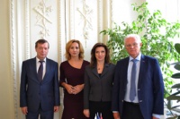 Президент ТПП РА Тамила Мерцхулава встретилась со своими санкт-петербургскими коллегами