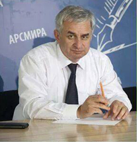 Кандидат в президенты Республики Абхазия Хаджимба Рауль Джумкович