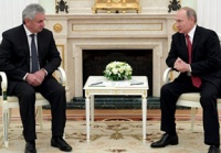 1 ДЕКАБРЯ ПРЕЗИДЕНТ РЕСПУБЛИКИ АБХАЗИЯ  РАУЛЬ ХАДЖИМБА ВСТРЕТИЛСЯ С ПРЕЗИДЕНТОМ  РОССИЙСКОЙ ФЕДЕРАЦИИ ВЛАДИМИРОМ ПУТИНЫМ