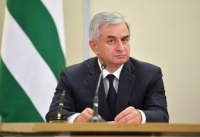 Встреча Президента РА с активом  и общественностью Гагрского района