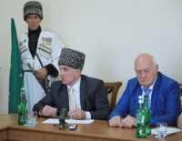 ВСТРЕЧА С ДЕЛЕГАЦИЕЙ РЕСПУБЛИК СЕВЕРНОГО КАВКАЗА